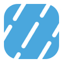 Symbol Starkregen